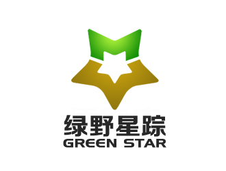 余亮亮的绿野星踪足球培训logo设计