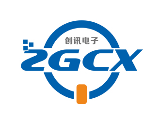 刘彩云的创讯电子，ZGCXlogo设计