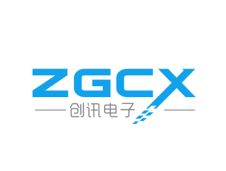 杨占斌的创讯电子，ZGCXlogo设计