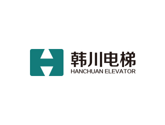 高明奇的韩川电梯 机械制造业标志logo设计