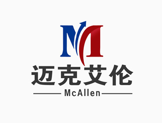 张青革的迈克艾伦生物医药有限公司（McAllen Bioparma）logo设计