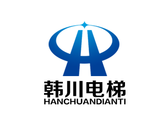 余亮亮的韩川电梯 机械制造业标志logo设计
