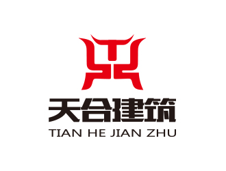 孙金泽的天合建筑logo设计