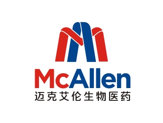 曾翼的迈克艾伦生物医药有限公司（McAllen Bioparma）logo设计