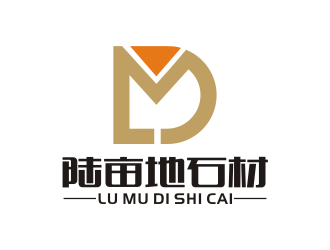 李泉辉的陆亩地石材logo设计