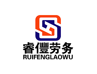 秦晓东的睿僼劳务中介代理公司标志logo设计