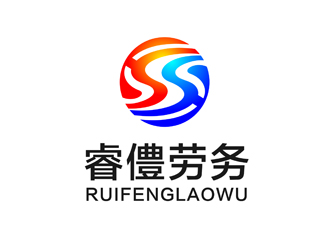 陈今朝的睿僼劳务中介代理公司标志logo设计