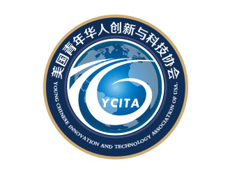 黄安悦的美国青年华人创新与科技协会标示logologo设计