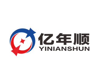 刘彩云的亿年顺科技有限公司logo设计