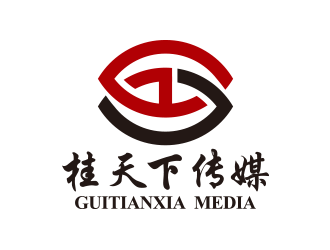 黄安悦的广西桂天下传媒有限公司标志logo设计