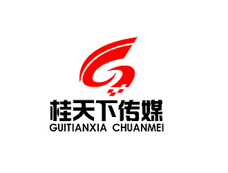 秦晓东的广西桂天下传媒有限公司标志logo设计