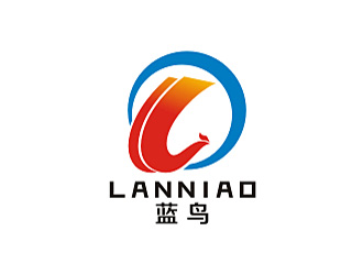 倪振亚的蓝鸟logo设计