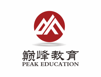 巅峰教育logo设计