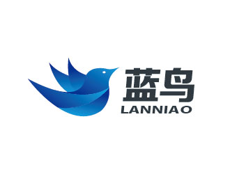 李贺的蓝鸟logo设计