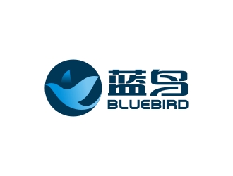 曾翼的蓝鸟logo设计