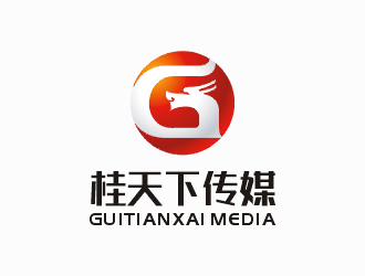 梁俊的广西桂天下传媒有限公司标志logo设计