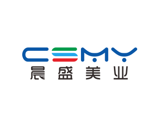 林万里的北京晨盛美业商贸有限公司logo设计