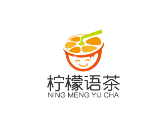 周金进的奶茶店logo（柠檬语茶）logo设计