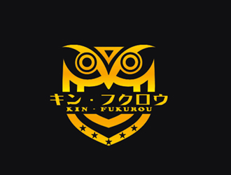 猫头鹰太阳眼镜图标logo设计