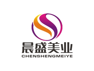 曾翼的北京晨盛美业商贸有限公司logo设计