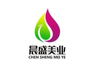 谭家强的北京晨盛美业商贸有限公司logo设计