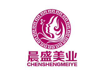 余亮亮的北京晨盛美业商贸有限公司logo设计