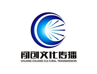 谭家强的书法标志-黑龙江闯创文化传播有限公司logo设计