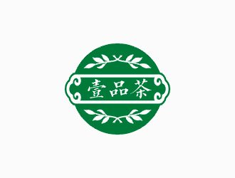 梁俊的壹品茶logologo设计
