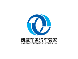 吴晓伟的朗威车务汽车管家logo设计