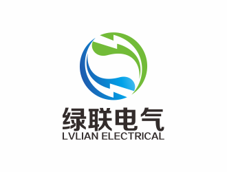 何嘉健的江苏绿联电气有限公司logo设计