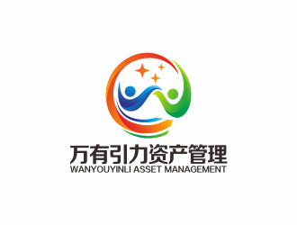 何嘉健的广州万有引力资产管理有限公司logo设计