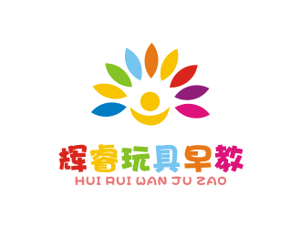 李泉辉的辉睿玩具早教logo设计