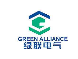盛铭的江苏绿联电气有限公司logo设计