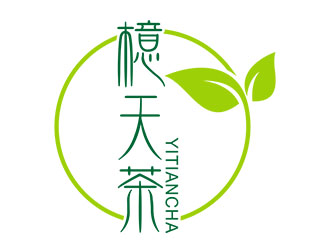 郭重阳的檍天茶茶馆商标logo设计