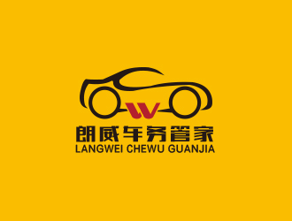 高明奇的朗威车务汽车管家logo设计