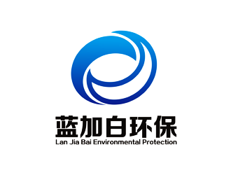 谭家强的广州蓝加白环保科技有限公司logo设计