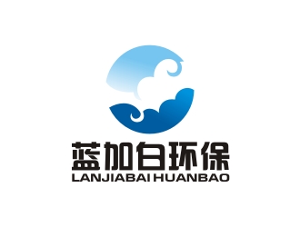 曾翼的广州蓝加白环保科技有限公司logo设计