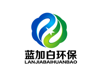 余亮亮的广州蓝加白环保科技有限公司logo设计