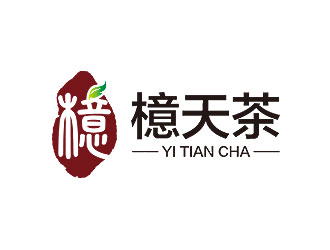 钟炬的檍天茶茶馆商标logo设计
