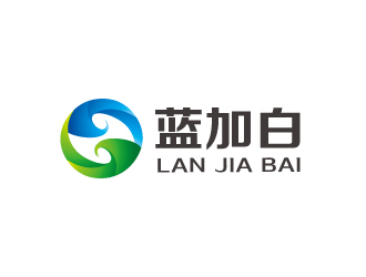 林颖颖的广州蓝加白环保科技有限公司logo设计