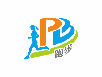PB（跑步）商标logo设计