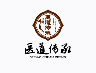 李冬冬的医道传承logo设计
