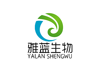 秦晓东的青岛雅蓝生物发展有限公司字体标志logo设计