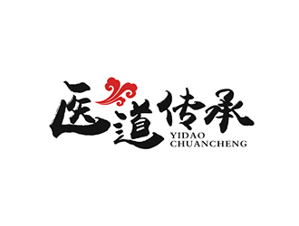 吴晓伟的医道传承logo设计
