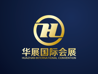 黄安悦的郑州华展国际会展策划有限公司logo设计
