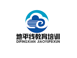 秦晓东的山东地平线教育培训有限公司logo设计