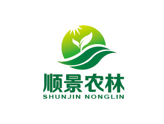 李贺的生态农业林业图标logo设计