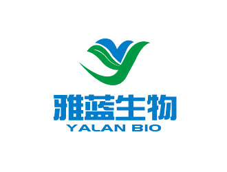 李贺的青岛雅蓝生物发展有限公司字体标志logo设计