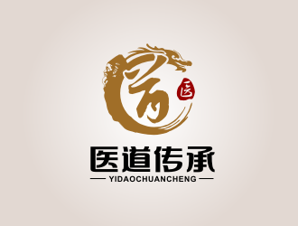 姜彦海的医道传承logo设计