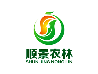 谭家强的生态农业林业图标logo设计